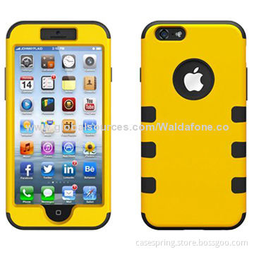 Hybrid Case for iPhone 6, Triple Mobile Shell